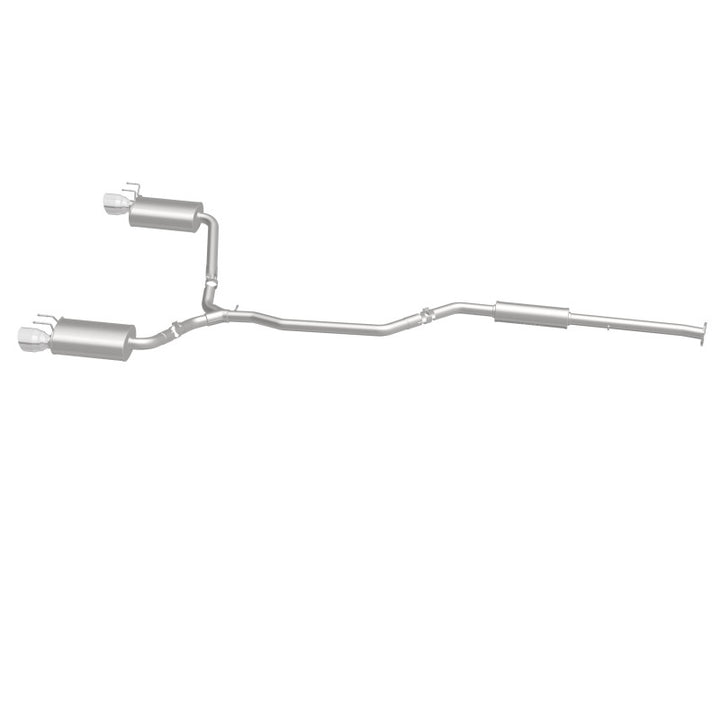 MagnaFlow Cat-Back Exhaust - Honda Accord 3.5L V6 2013-2017 - 2.5in Dual Split Rear Exit with Polished 4.5in Tips, view 14