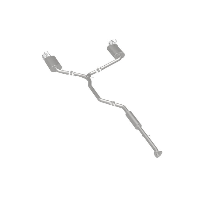 MagnaFlow Cat-Back Exhaust - Honda Accord 3.5L V6 2013-2017 - 2.5in Dual Split Rear Exit with Polished 4.5in Tips, view 21