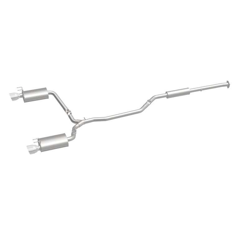 MagnaFlow Cat-Back Exhaust - Honda Accord 3.5L V6 2013-2017 - 2.5in Dual Split Rear Exit with Polished 4.5in Tips, view 22
