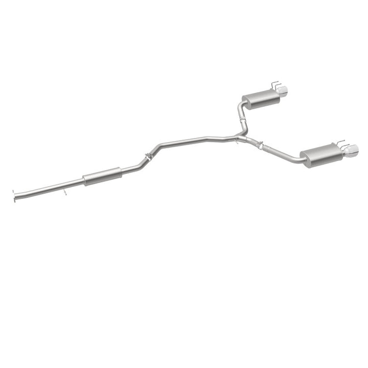 MagnaFlow Cat-Back Exhaust - Honda Accord 3.5L V6 2013-2017 - 2.5in Dual Split Rear Exit with Polished 4.5in Tips, view 29