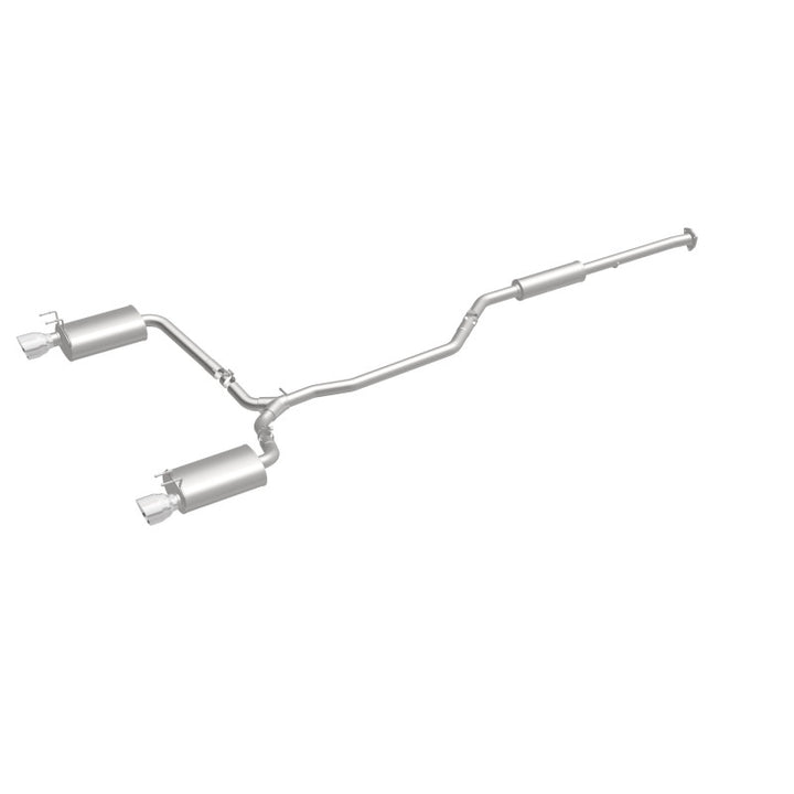 MagnaFlow Cat-Back Exhaust - Honda Accord 3.5L V6 2013-2017 - 2.5in Dual Split Rear Exit with Polished 4.5in Tips, view 33
