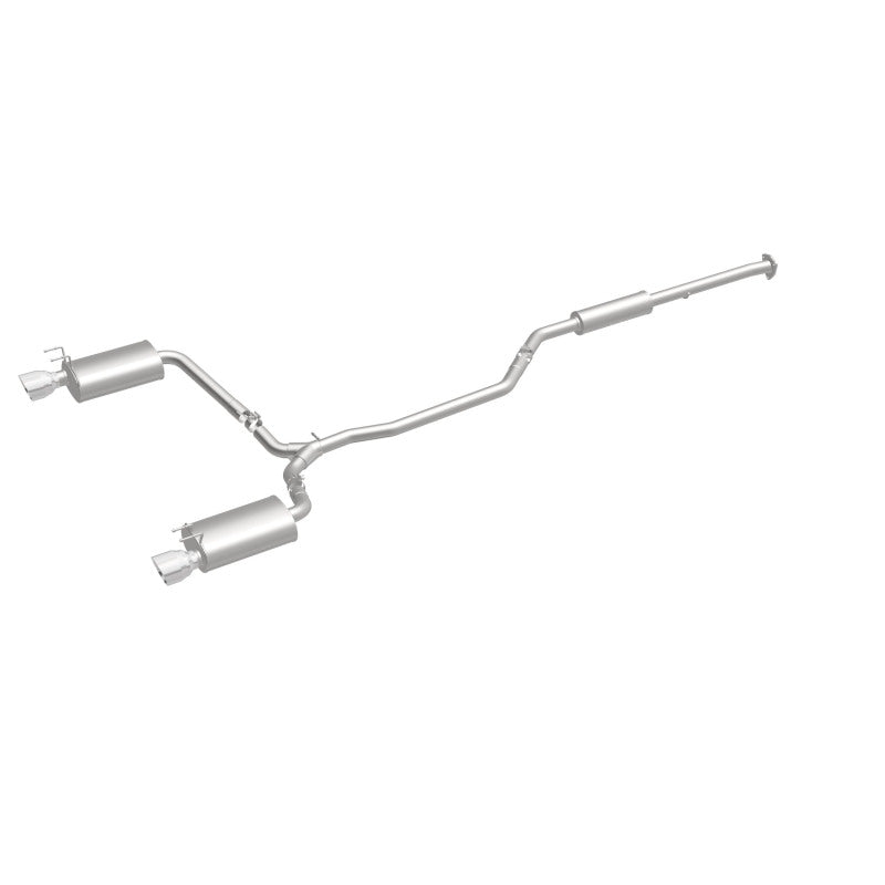 MagnaFlow Cat-Back Exhaust - Honda Accord 3.5L V6 2013-2017 - 2.5in Dual Split Rear Exit with Polished 4.5in Tips, view 33