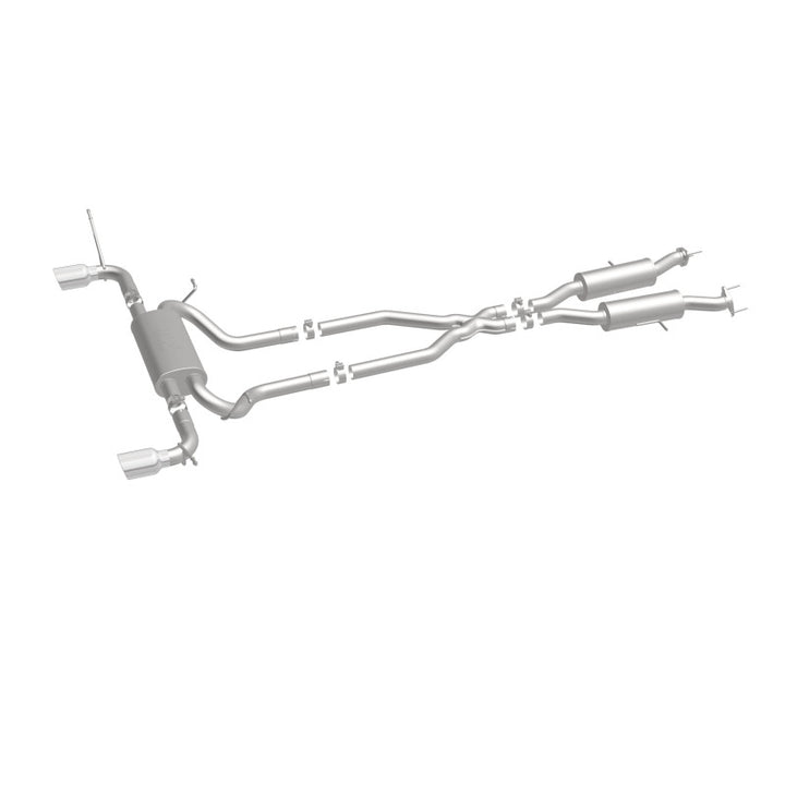 MagnaFlow Cat-Back Exhaust - Jeep Grand Cherokee 3.6L / 5.7L 2011-2022 - 2.5in Dual Split Rear Exit with 4in Black Tips, view 20