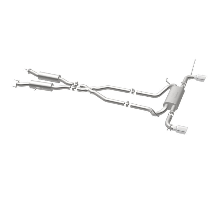 MagnaFlow Cat-Back Exhaust - Jeep Grand Cherokee 3.6L / 5.7L 2011-2022 - 2.5in Dual Split Rear Exit with 4in Black Tips, view 21