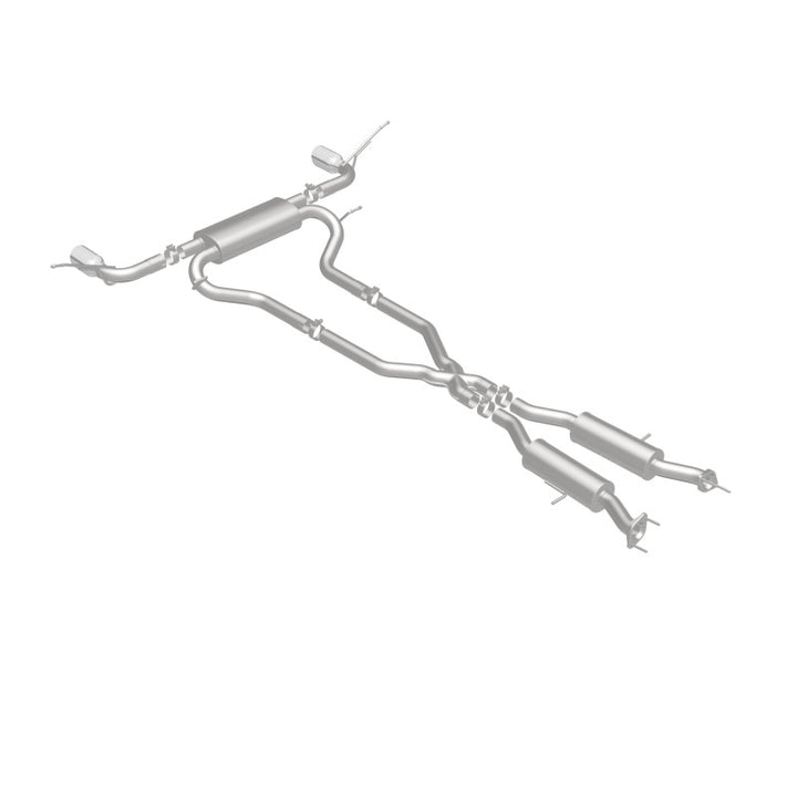 MagnaFlow Cat-Back Exhaust - Jeep Grand Cherokee 3.6L / 5.7L 2011-2022 - 2.5in Dual Split Rear Exit with 4in Black Tips, view 27