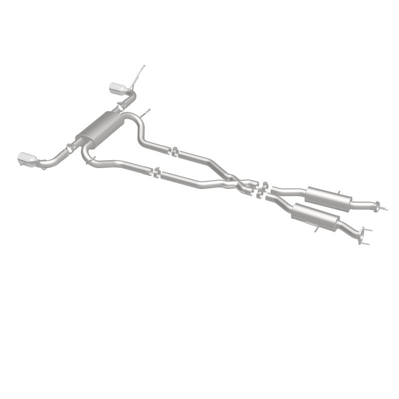 MagnaFlow Cat-Back Exhaust - Jeep Grand Cherokee 3.6L / 5.7L 2011-2022 - 2.5in Dual Split Rear Exit with 4in Black Tips, view 29