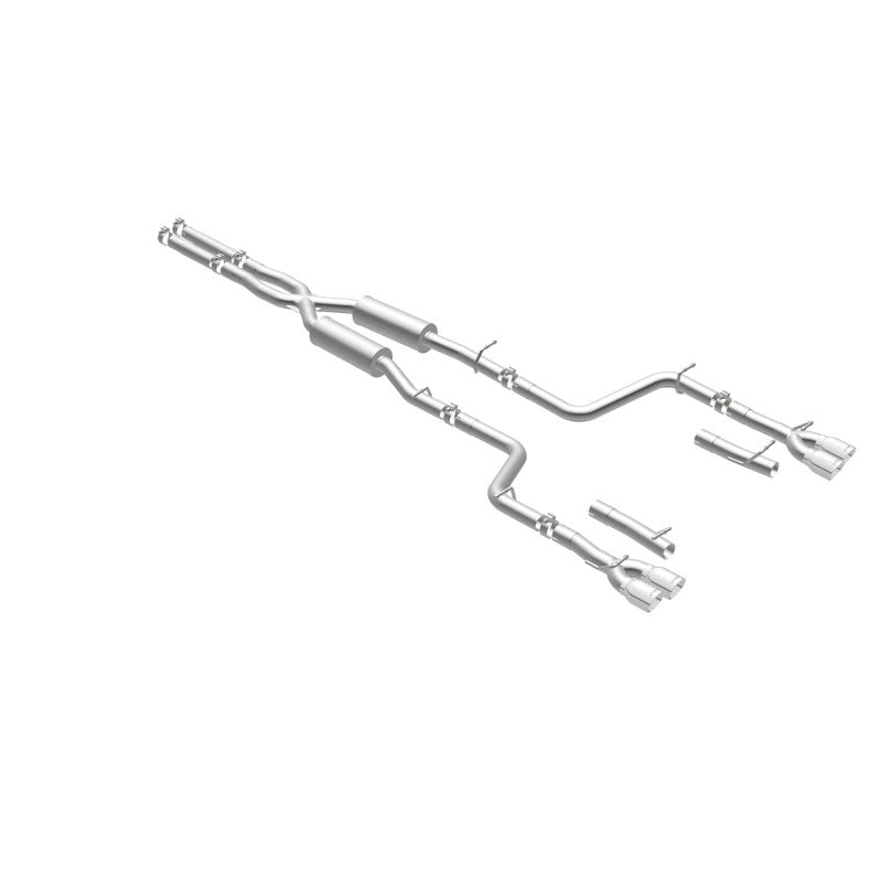 MagnaFlow Cat-Back Exhaust - Dodge Challenger 3.6L V6 2015-2023 - 2.5in Quad Split Rear Exit 3.5in Tips, view 11