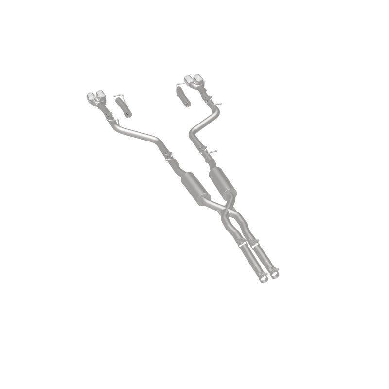 MagnaFlow Cat-Back Exhaust - Dodge Challenger 3.6L V6 2015-2023 - 2.5in Quad Split Rear Exit 3.5in Tips, view 18