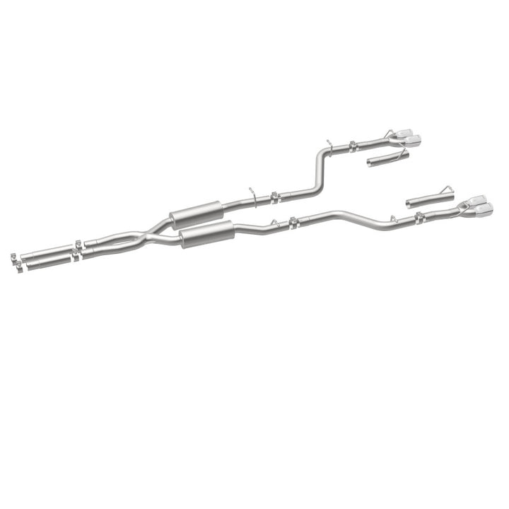 MagnaFlow Cat-Back Exhaust - Dodge Challenger 3.6L V6 2015-2023 - 2.5in Quad Split Rear Exit 3.5in Tips, view 26