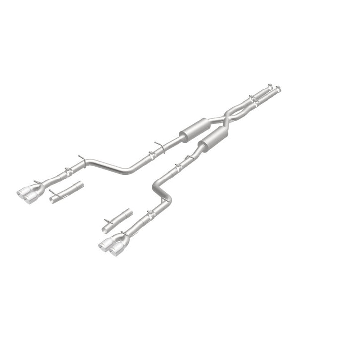 MagnaFlow Cat-Back Exhaust - Dodge Challenger 3.6L V6 2015-2023 - 2.5in Quad Split Rear Exit 3.5in Tips, view 28