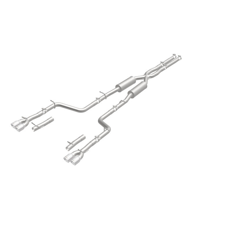 MagnaFlow Cat-Back Exhaust - Dodge Challenger 3.6L V6 2015-2023 - 2.5in Quad Split Rear Exit 3.5in Tips, view 28