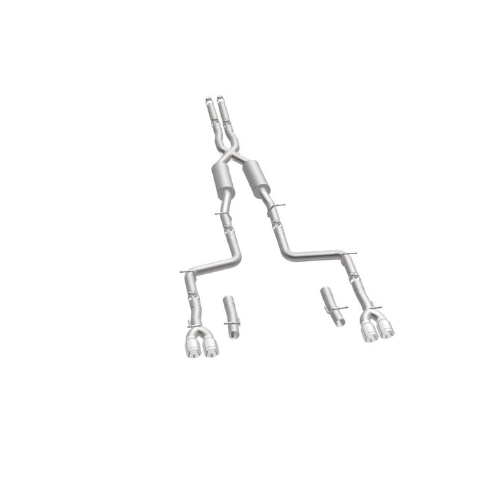 MagnaFlow Cat-Back Exhaust - Dodge Challenger 3.6L V6 2015-2023 - 2.5in Quad Split Rear Exit 3.5in Tips, view 29