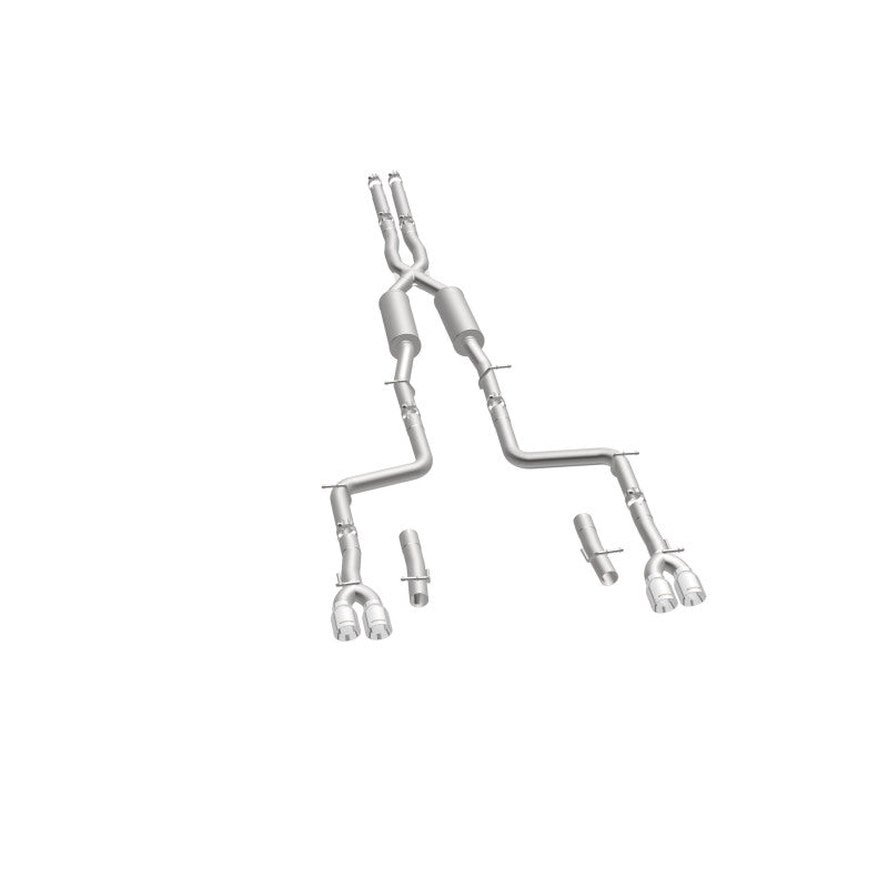 MagnaFlow Cat-Back Exhaust - Dodge Challenger 3.6L V6 2015-2023 - 2.5in Quad Split Rear Exit 3.5in Tips, view 29