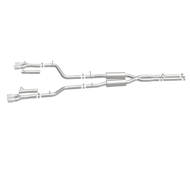 MagnaFlow Cat-Back Exhaust - Dodge Challenger 3.6L V6 2015-2023 - 2.5in Quad Split Rear Exit 3.5in Tips, view 33