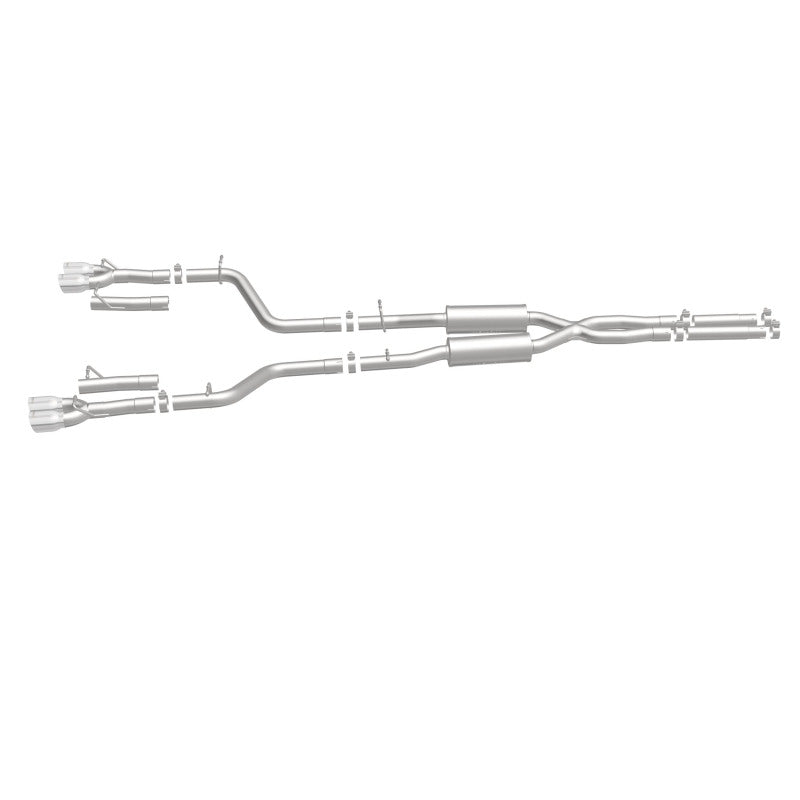 MagnaFlow Cat-Back Exhaust - Dodge Challenger 3.6L V6 2015-2023 - 2.5in Quad Split Rear Exit 3.5in Tips, view 33