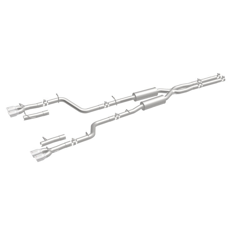 MagnaFlow Cat-Back Exhaust - Dodge Challenger 3.6L V6 2015-2023 - 2.5in Quad Split Rear Exit 3.5in Tips, view 35