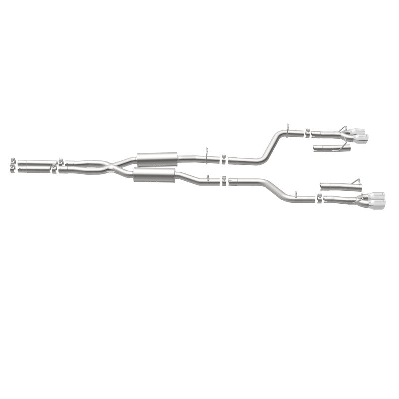 MagnaFlow Cat-Back Exhaust - Dodge Challenger 3.6L V6 2015-2023 - 2.5in Quad Split Rear Exit 3.5in Tips, view 36