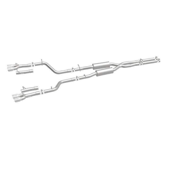 MagnaFlow Cat-Back Exhaust - Dodge Challenger 3.6L V6 2015-2023 - 2.5in Quad Split Rear Exit 3.5in Tips, view 37