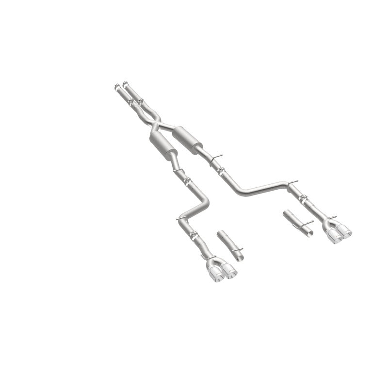 MagnaFlow Cat-Back Exhaust - Dodge Challenger 3.6L V6 2015-2023 - 2.5in Quad Split Rear Exit 3.5in Tips, view 39