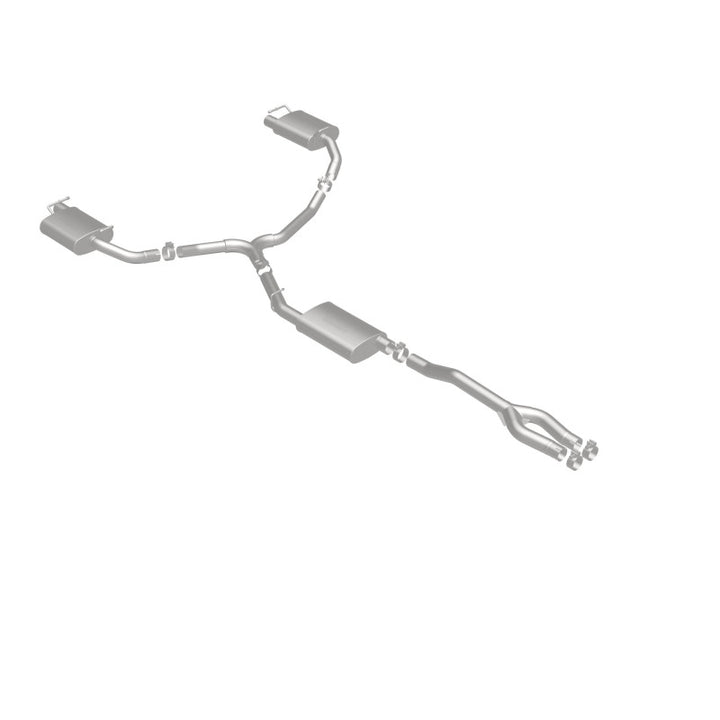 MagnaFlow Cat-Back Exhaust - Dodge Charger / Chrysler 300 3.6L V6 2015-2023 - Dual Split Rear Exit (Uses OEM Tips), view 18