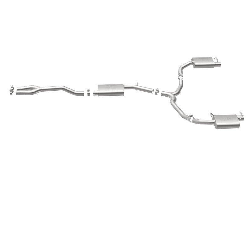 MagnaFlow Cat-Back Exhaust - Dodge Charger / Chrysler 300 3.6L V6 2015-2023 - Dual Split Rear Exit (Uses OEM Tips), view 7