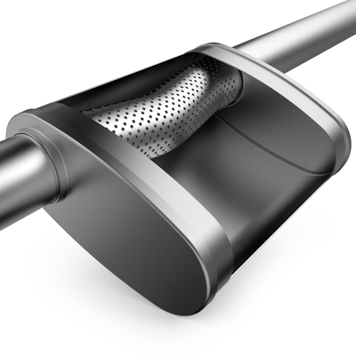 MagnaFlow Cat-Back Exhaust - Dodge Charger / Chrysler 300 5.7L V8 2015-2023 - 2.5in Dual Split Rear Exit (Uses OEM Tips), view 24