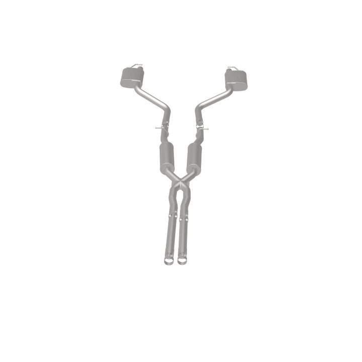 MagnaFlow Cat-Back Exhaust - Dodge Charger / Chrysler 300 5.7L V8 2015-2023 - 2.5in Dual Split Rear Exit (Uses OEM Tips), view 26