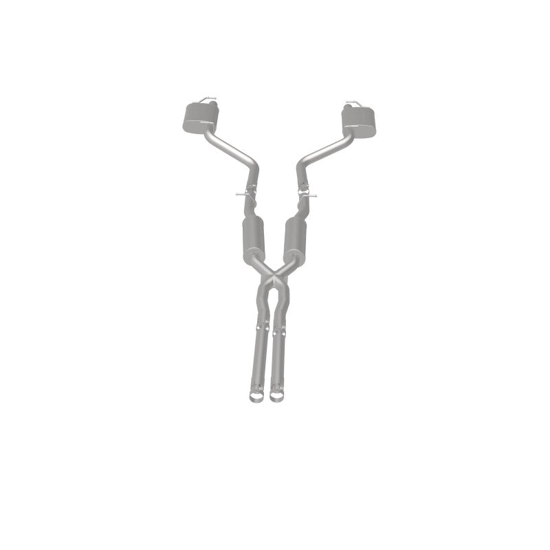MagnaFlow Cat-Back Exhaust - Dodge Charger / Chrysler 300 5.7L V8 2015-2023 - 2.5in Dual Split Rear Exit (Uses OEM Tips), view 26