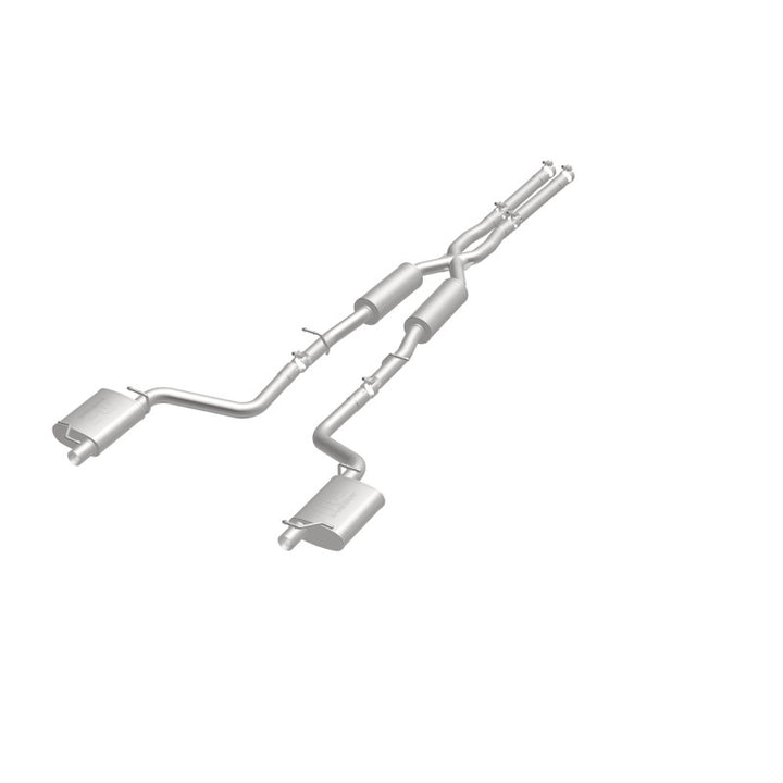 MagnaFlow Cat-Back Exhaust - Dodge Charger / Chrysler 300 5.7L V8 2015-2023 - 2.5in Dual Split Rear Exit (Uses OEM Tips), view 28