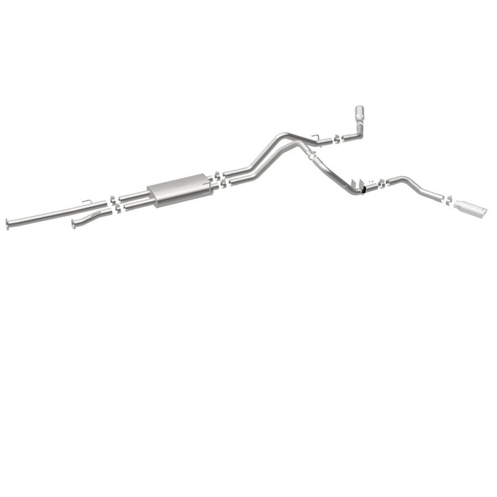 MagnaFlow Cat-Back Exhaust - Toyota Tundra 4.6L / 5.7L V8 2009-2021 - Double Cab Long Bed / CrewMax Short Bed - 2.5in Dual Split Rear Exit 4in Tips, view 41
