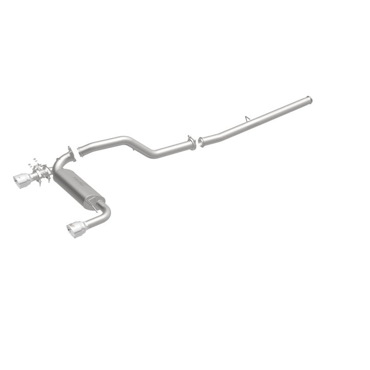 MagnaFlow Cat-Back Exhaust - Ford Focus RS 2016-2018 - 3in Dual Outlet with 4.5in Polished Tips, view 7