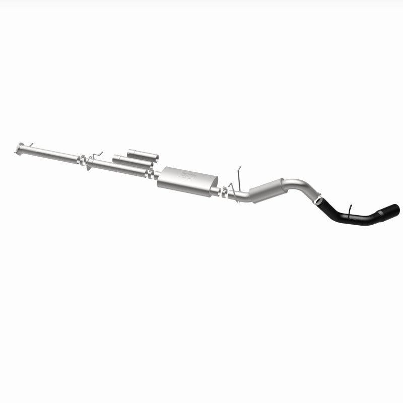 MagnaFlow Cat-Back Exhaust - Chevrolet Silverado / GMC Sierra 2500 HD / 3500 HD 6.0L 2011-2019 - 4in Single Passenger Side Rear Exit with Black Tips, view 41