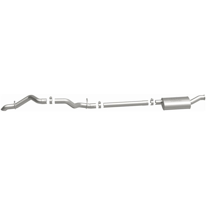 MagnaFlow Cat-Back Exhaust - Jeep Wrangler JL 3.6L 2018-2025 - Driver Side Rear Exit without Tip, view 32