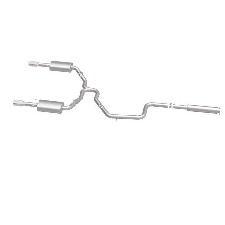 MagnaFlow Cat-Back Performance Exhaust - Chevy Impala/Monte Carlo 2000-2005 V6 3.4L/3.8L Dual Rear Exit Stainless, view 33