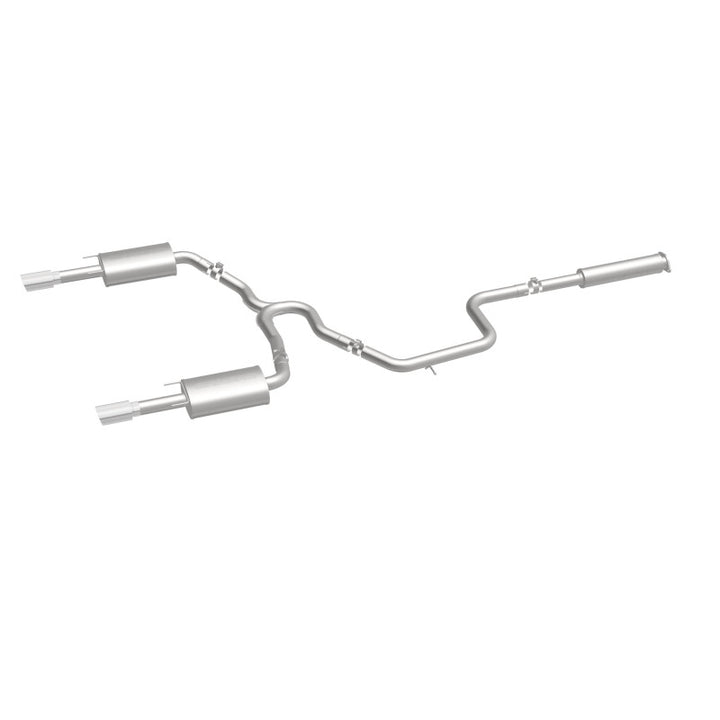 MagnaFlow Cat-Back Performance Exhaust - Chevy Impala/Monte Carlo 2000-2005 V6 3.4L/3.8L Dual Rear Exit Stainless, view 8