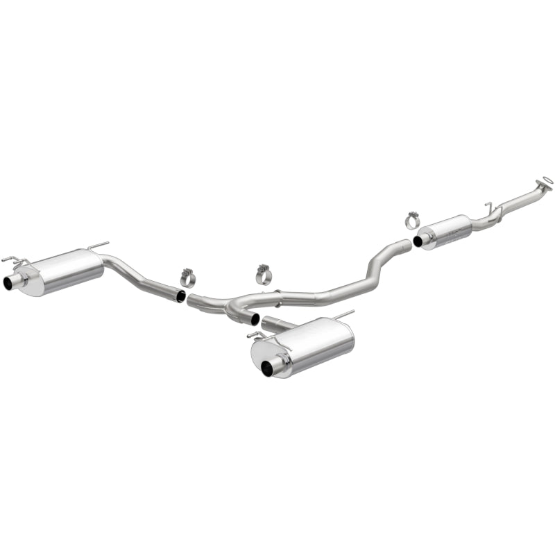 MagnaFlow CatBack Honda Accord 2018 L4 2.0LGAS 2.5in Dual Outlet Stainless Street Series Exhaust