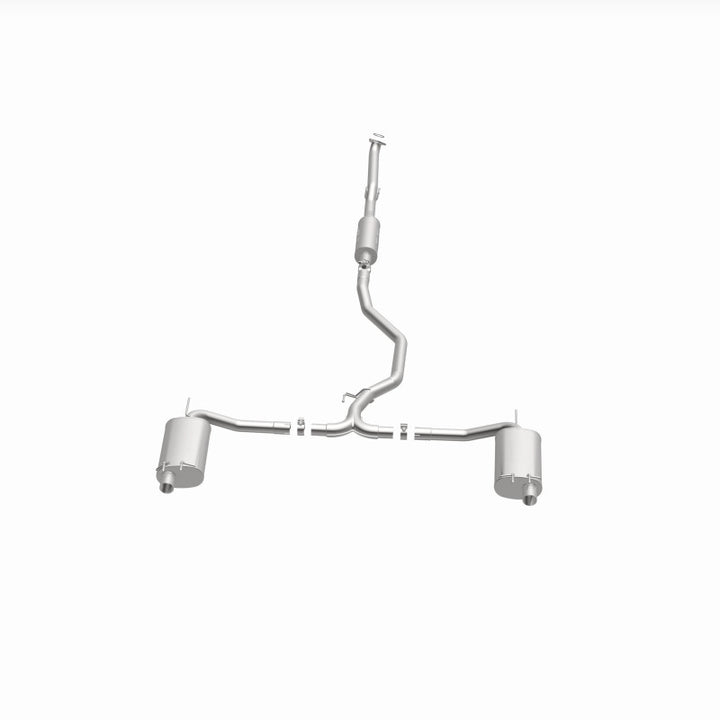 MagnaFlow CatBack Honda Accord 2018 L4 2.0LGAS 2.5in Dual Outlet Stainless Street Series Exhaust, view 5