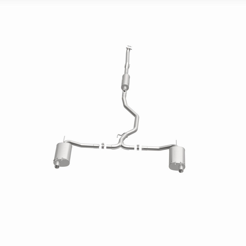 MagnaFlow CatBack Honda Accord 2018 L4 2.0LGAS 2.5in Dual Outlet Stainless Street Series Exhaust, view 5