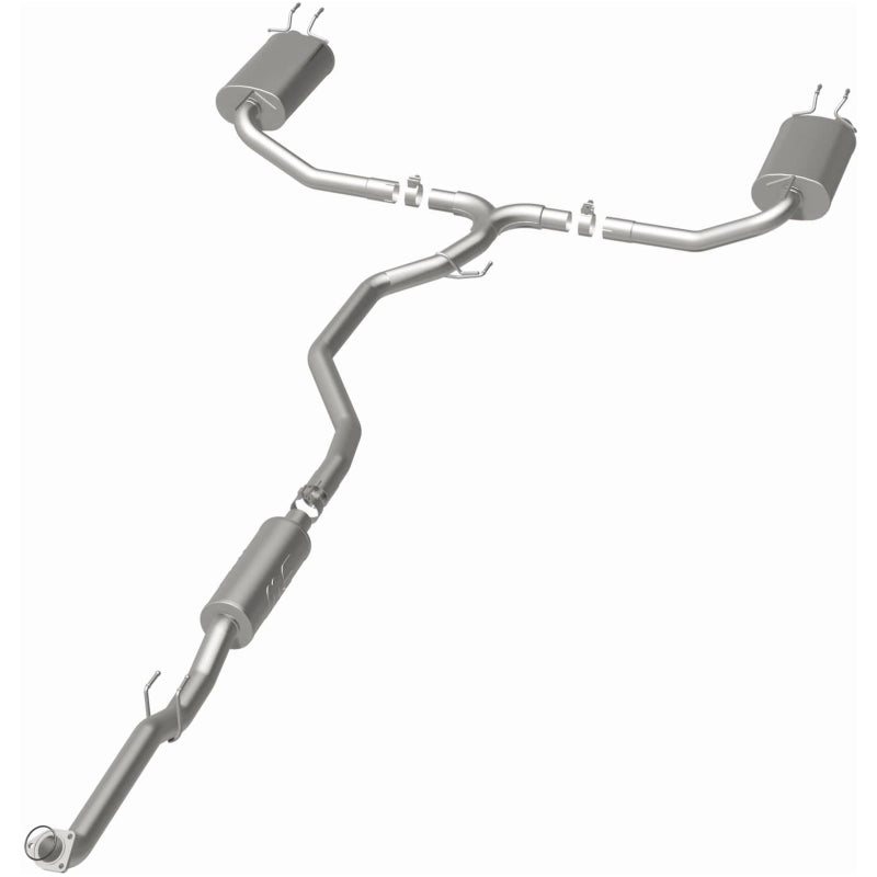 MagnaFlow CatBack Honda Accord 2018 L4 2.0LGAS 2.5in Dual Outlet Stainless Street Series Exhaust, view 9