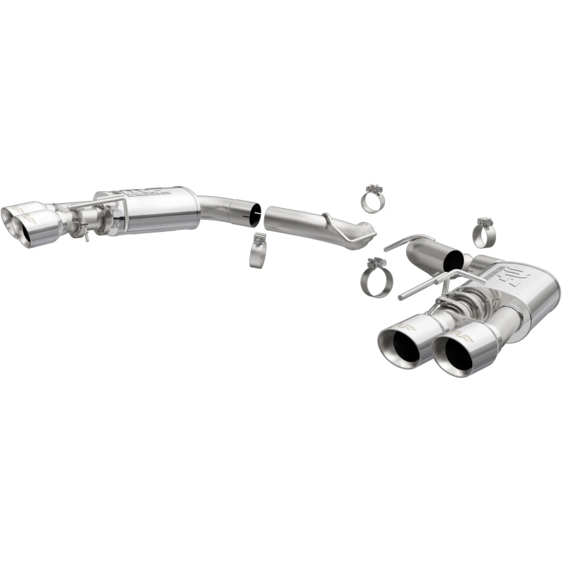 MagnaFlow Competition Series Axle-Back Exhaust - Ford Mustang GT 5.0L 2018-2023 - Quad Polished 4in Tips