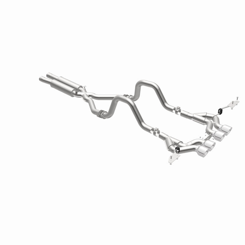 MagnaFlow Competition Series Cat-Back Exhaust - Chevrolet Corvette 5.7L V8 2000-2004 - Quad Center Rear Exit, view 10