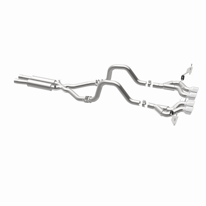 MagnaFlow Competition Series Cat-Back Exhaust - Chevrolet Corvette 5.7L V8 2000-2004 - Quad Center Rear Exit, view 18