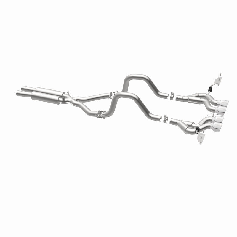 MagnaFlow Competition Series Cat-Back Exhaust - Chevrolet Corvette 5.7L V8 2000-2004 - Quad Center Rear Exit, view 18