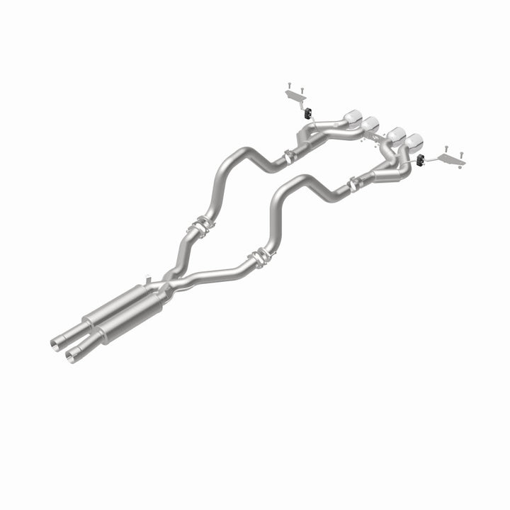 MagnaFlow Competition Series Cat-Back Exhaust - Chevrolet Corvette 5.7L V8 2000-2004 - Quad Center Rear Exit, view 21