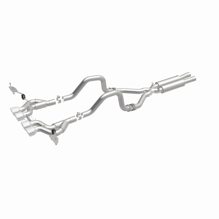MagnaFlow Competition Series Cat-Back Exhaust - Chevrolet Corvette 5.7L V8 2000-2004 - Quad Center Rear Exit, view 22