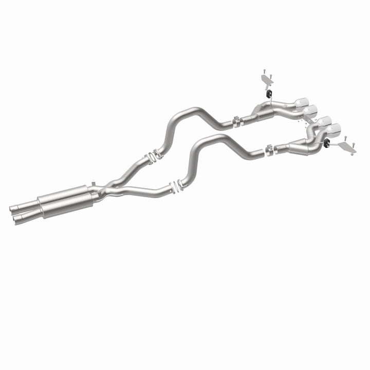MagnaFlow Competition Series Cat-Back Exhaust - Chevrolet Corvette 5.7L V8 2000-2004 - Quad Center Rear Exit, view 25