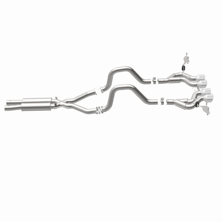 MagnaFlow Competition Series Cat-Back Exhaust - Chevrolet Corvette 5.7L V8 2000-2004 - Quad Center Rear Exit, view 31