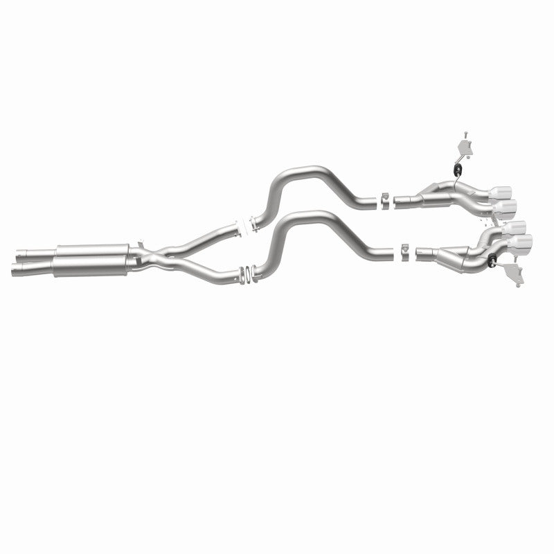 MagnaFlow Competition Series Cat-Back Exhaust - Chevrolet Corvette 5.7L V8 2000-2004 - Quad Center Rear Exit, view 31