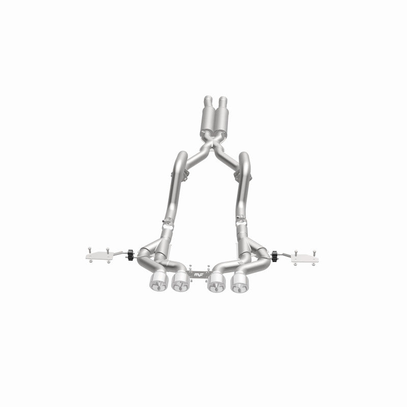 MagnaFlow Competition Series Cat-Back Exhaust - Chevrolet Corvette 5.7L V8 2000-2004 - Quad Center Rear Exit, view 33