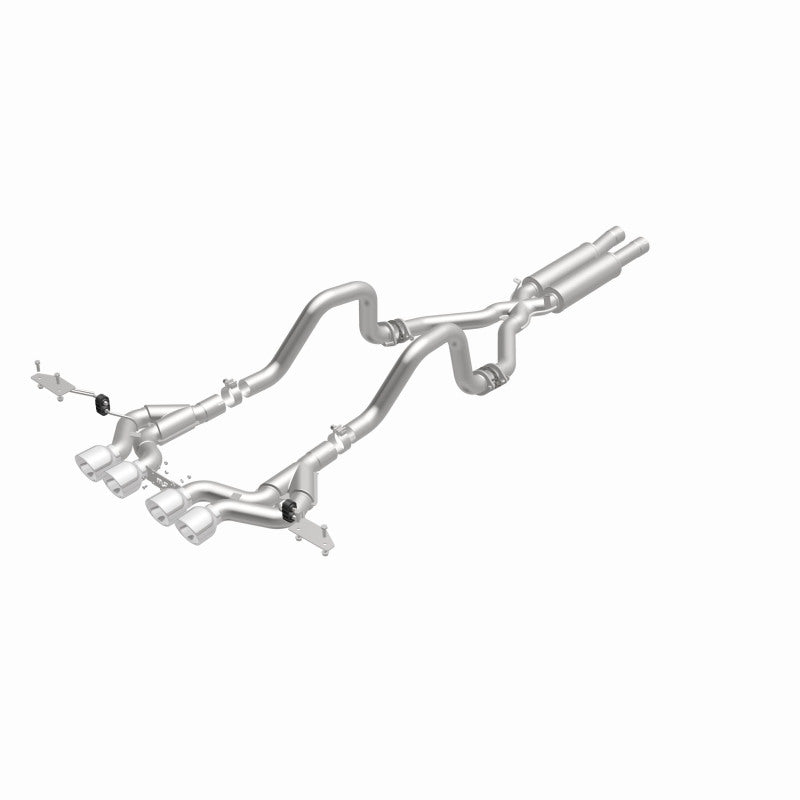 MagnaFlow Competition Series Cat-Back Exhaust - Chevrolet Corvette 5.7L V8 2000-2004 - Quad Center Rear Exit, view 43